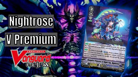 vanguard nightrose deck|nightrose v premium deck.